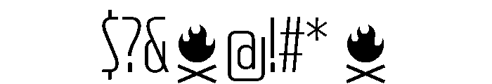 CrespoNo3 Light Font OTHER CHARS