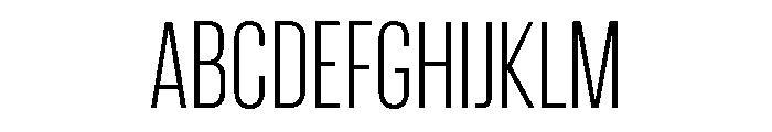 CrespoNo3 Light Font UPPERCASE