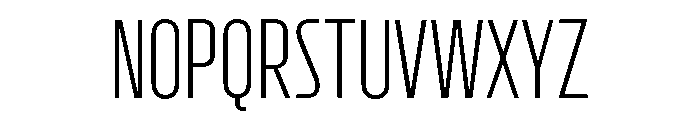 CrespoNo3 Light Font UPPERCASE