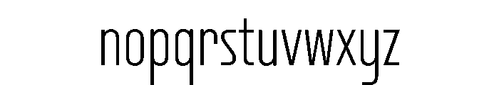 CrespoNo3 Light Font LOWERCASE