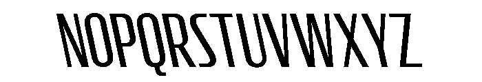 CrespoNo3 RegularBackslant Font UPPERCASE