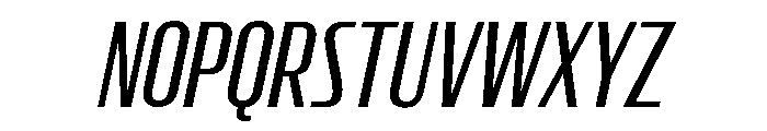 CrespoNo3 RegularOblique Font UPPERCASE
