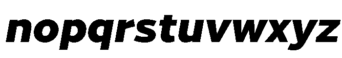 Cresta BlackItalic A7d570ff Font LOWERCASE