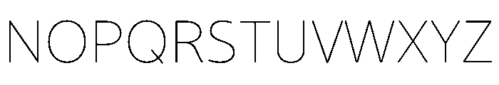 Cresta Hairline Add4ef37 Font UPPERCASE
