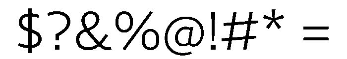 Cresta Light 1890d3c4 Font OTHER CHARS