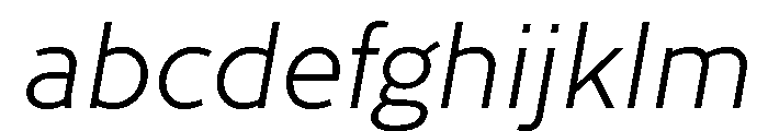 Cresta LightItalic 40637686 FONT