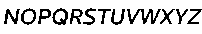 Cresta MediumItalic Af63b34a Font UPPERCASE