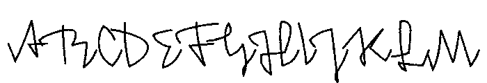 Crickle Bold Font UPPERCASE