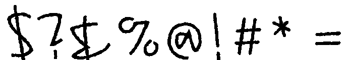 Crickle ExtraBold Font OTHER CHARS