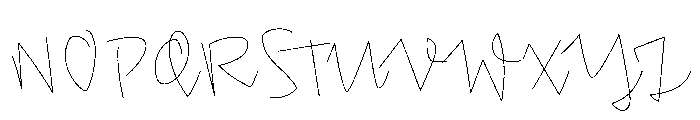 Crickle Light Font UPPERCASE