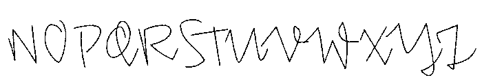 Crickle Regular Font UPPERCASE