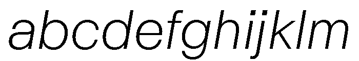 Crit Extralight Italic FONT