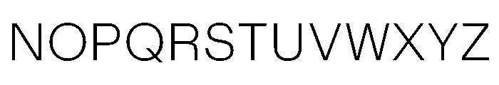 Crit Extralight Font UPPERCASE
