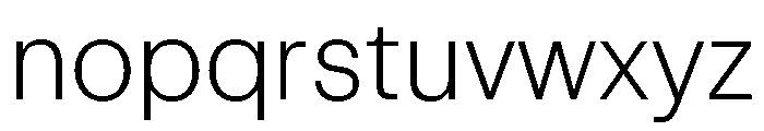 Crit Extralight Font LOWERCASE