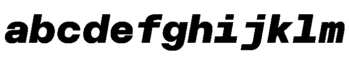 CritMono BlackItalic 1511b5ba FONT