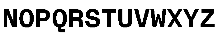 CritMono Bold E28f6761 Font UPPERCASE