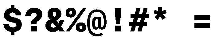 CritMono Extrabold Ed289f4f Font OTHER CHARS