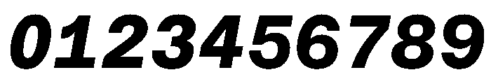 CritMono ExtraboldItalic D4a253fd Font OTHER CHARS