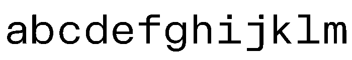 CritMono Regular 61cad2d9 FONT