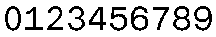CritMono Regular Font OTHER CHARS