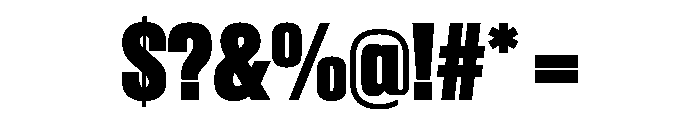 Criterium Black Font OTHER CHARS