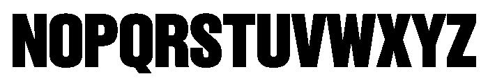 Criterium Black Font UPPERCASE