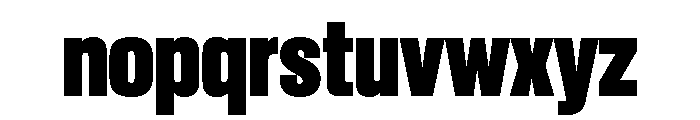 Criterium Black Font LOWERCASE