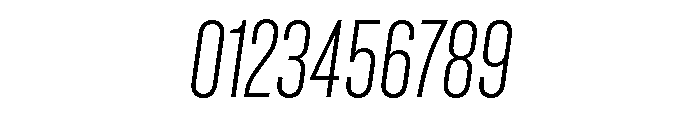 Criterium LightItalic Font OTHER CHARS