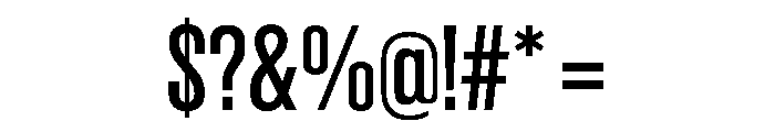 Criterium Medium Font OTHER CHARS