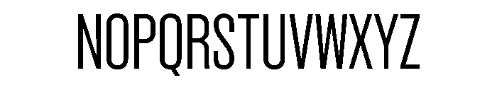 Criterium Regular Font UPPERCASE