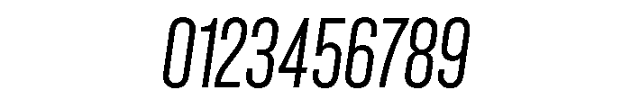 Criterium RegularItalic Font OTHER CHARS