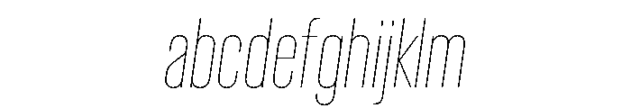Criterium ThinItalic FONT