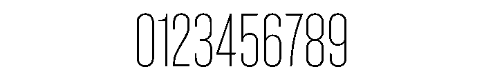 Criterium UltraLight Font OTHER CHARS