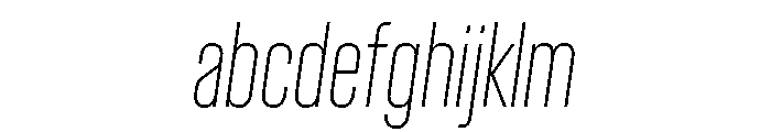 Criterium UltraLightItalic FONT