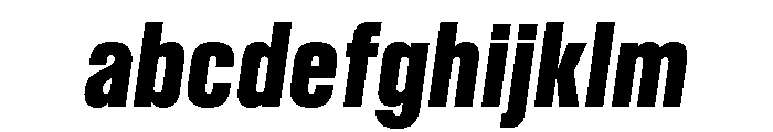 CriteriumText BlackItalic FONT