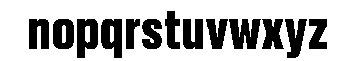 CriteriumText Black Font LOWERCASE