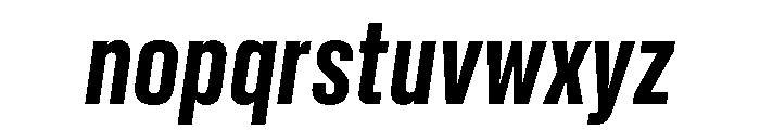 CriteriumText BoldItalic Font LOWERCASE
