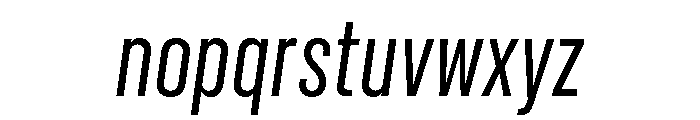 CriteriumText RegularDarkItalic Font LOWERCASE