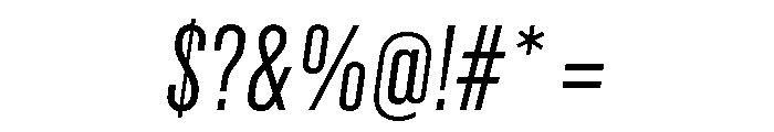 CriteriumText RegularItalic Font OTHER CHARS