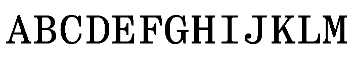 Crows Regular Font UPPERCASE