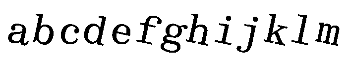 Crows Rotated FONT