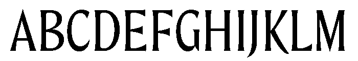 Crumbs Semi Font UPPERCASE