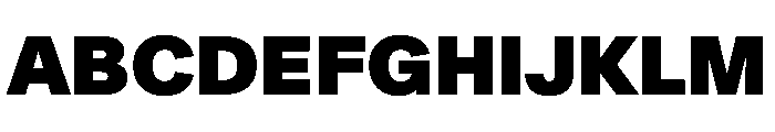 Crystal Black Font UPPERCASE