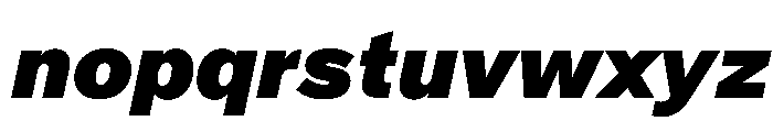 Crystal BlackItalic 30ef7120 Font LOWERCASE