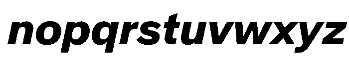 Crystal BoldItalic Font LOWERCASE