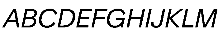 Crystal BookItalic C2480ce8 Font UPPERCASE