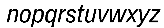 Crystal CondBookIta 4b80ef8d Font LOWERCASE