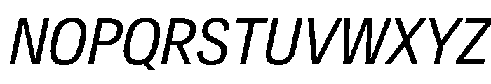 Crystal CondBookIta Font UPPERCASE