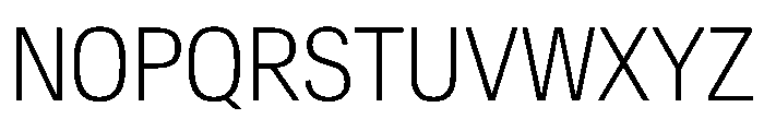 Crystal CondExtLt Font UPPERCASE