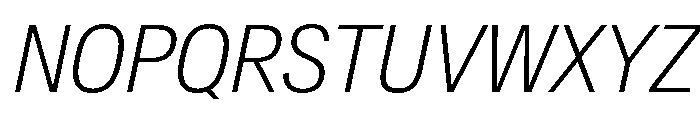 Crystal CondExtLtIta 35436a21 Font UPPERCASE